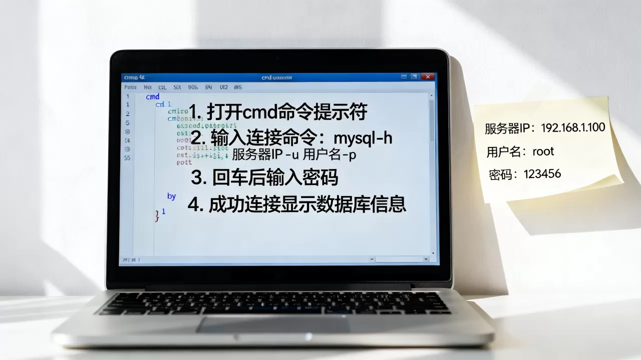 cmd命令如何连接其他服务器的数据库?,具体步骤有哪些? cmd命令如何连接其他服务器的数据库?,具体步骤有哪些?