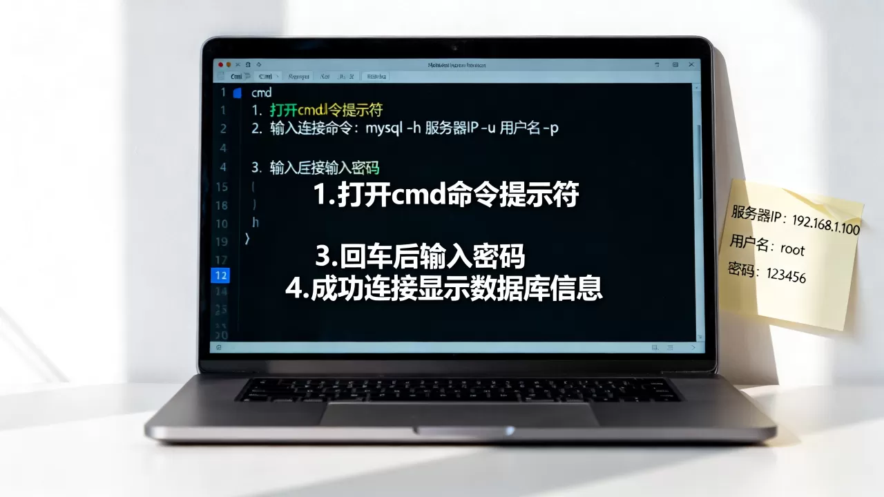 cmd命令如何连接其他服务器的数据库?,具体步骤有哪些? cmd命令如何连接其他服务器的数据库?,具体步骤有哪些?