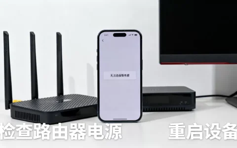 wifi为何一直连接服务器失败，怎么解决？