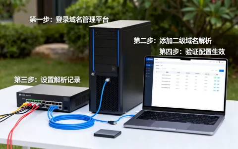 二级域名服务器怎么配置，有哪些详细步骤？