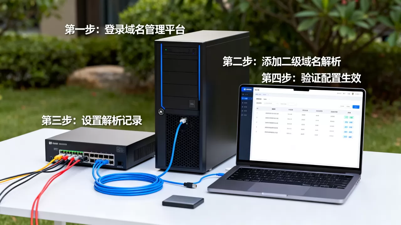 二级域名服务器怎么配置,有哪些详细步骤? 二级域名服务器怎么配置,有哪些详细步骤?