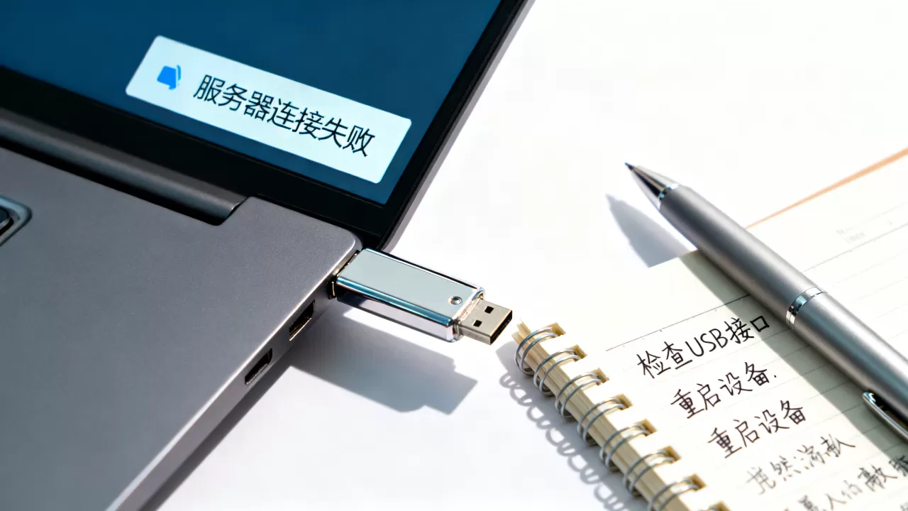U盘显示服务器运行失败怎么办,如何解决连接问题 U盘显示服务器运行失败怎么办,如何解决连接问题