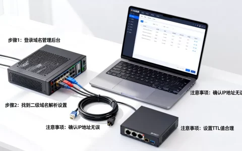 二级域名怎么绑定IP？二级域名绑定IP步骤与注意事项有哪些？