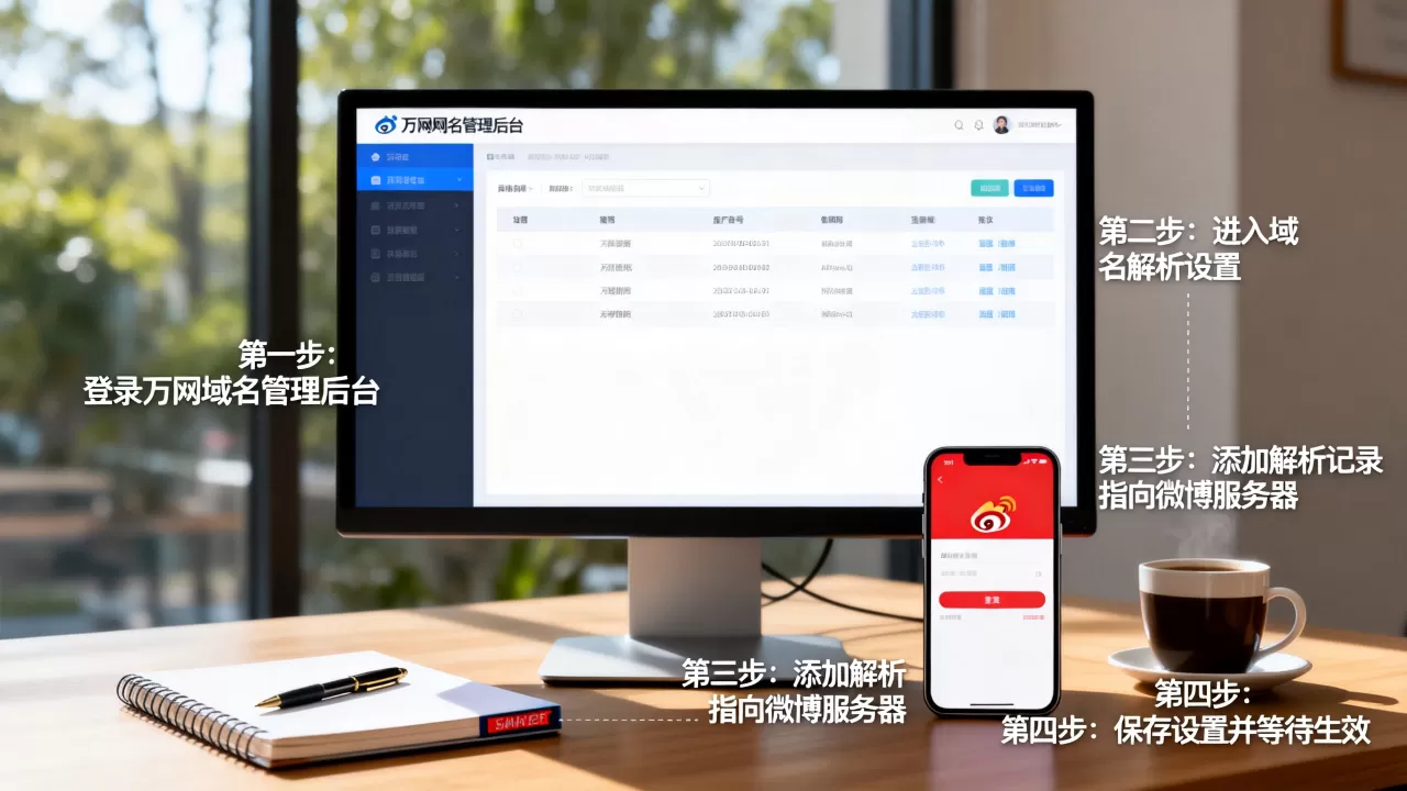 万网域名如何解析到微博?详细步骤?,万网域名解析微博怎么设置? 万网域名如何解析到微博?详细步骤?,万网域名解析微博怎么设置?