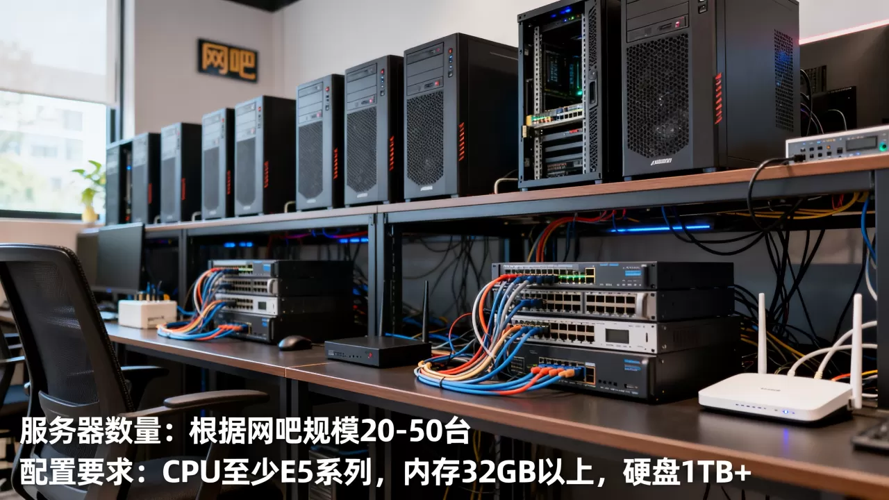 网吧要配几台服务器,服务器配置要求有哪些? 网吧要配几台服务器,服务器配置要求有哪些?