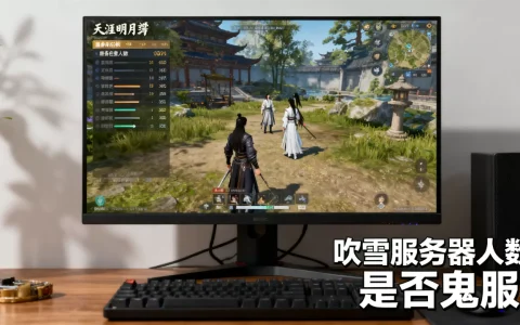 天刀吹雪服务器现在有多少人，天涯明月刀吹雪服务器鬼了吗？
