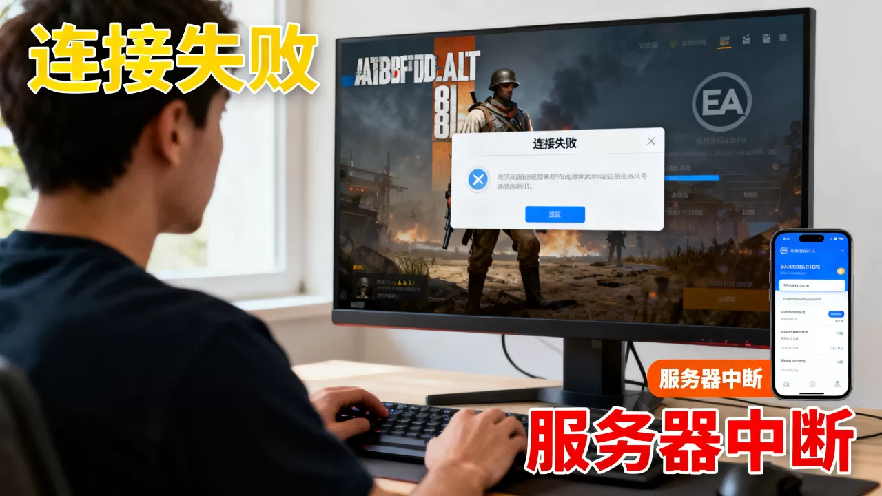 战地1与EA服务器中断怎么办,连接失败原因是什么 战地1与EA服务器中断怎么办,连接失败原因是什么