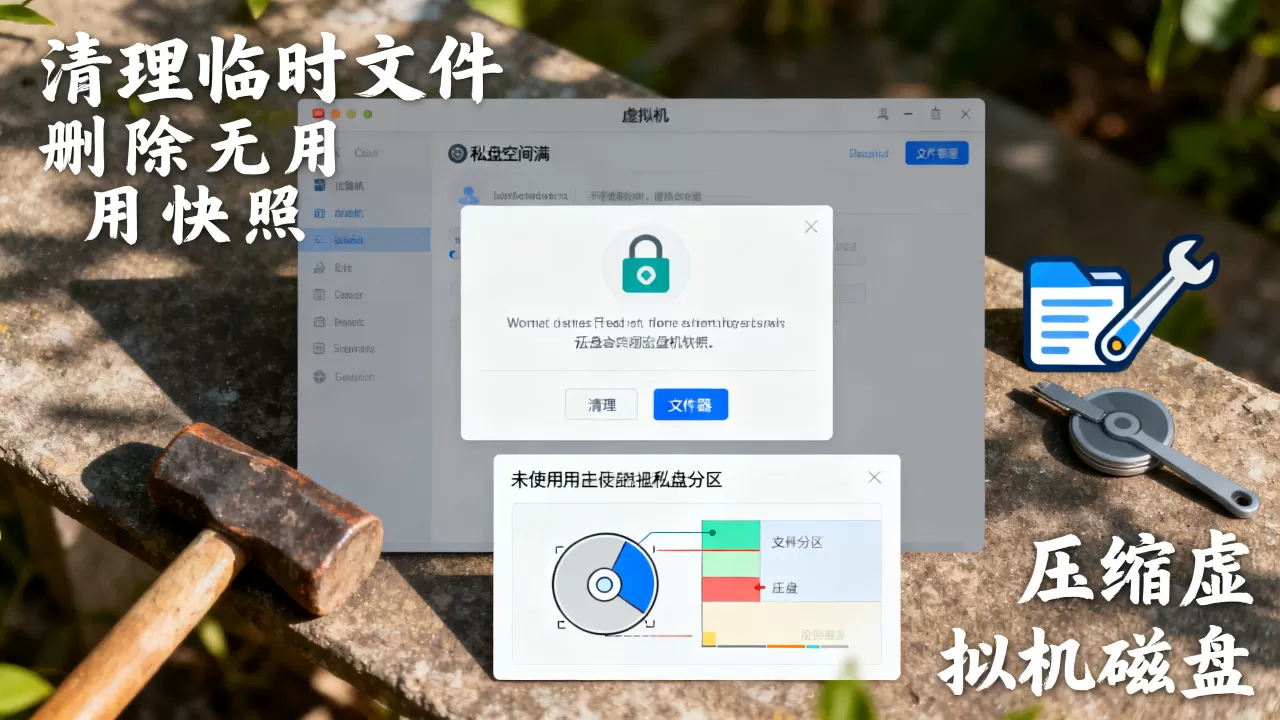 虚拟机空间满了怎么办,虚拟机磁盘清理方法有哪些 虚拟机空间满了怎么办,虚拟机磁盘清理方法有哪些