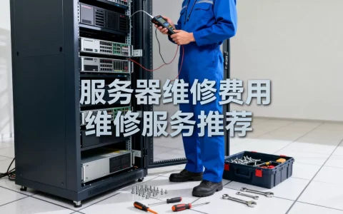 抖音修服务器大概需要多少钱，找哪家维修服务好？