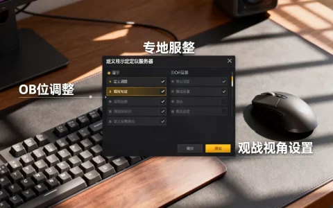 绝地求生自定义服务器OB位怎么调，吃鸡自定义观战位怎么设置？