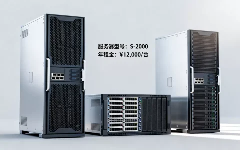 三个服务器到底多少钱，服务器租用一年费用多少？