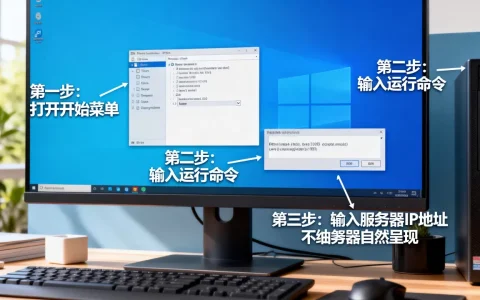 服务器IP到底怎么在计算机中打开呢，具体操作步骤是什么？