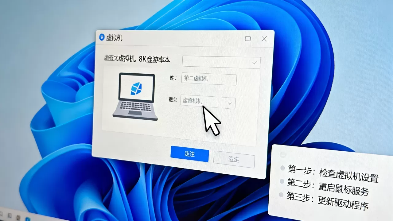虚拟机鼠标控制失灵怎么办?教你3步快速解决!,虚拟机鼠标失灵怎么解决? 虚拟机鼠标控制失灵怎么办?教你3步快速解决!,虚拟机鼠标失灵怎么解决?