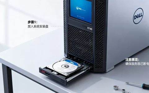 戴尔r740服务器光驱装系统怎么做，有哪些注意事项？