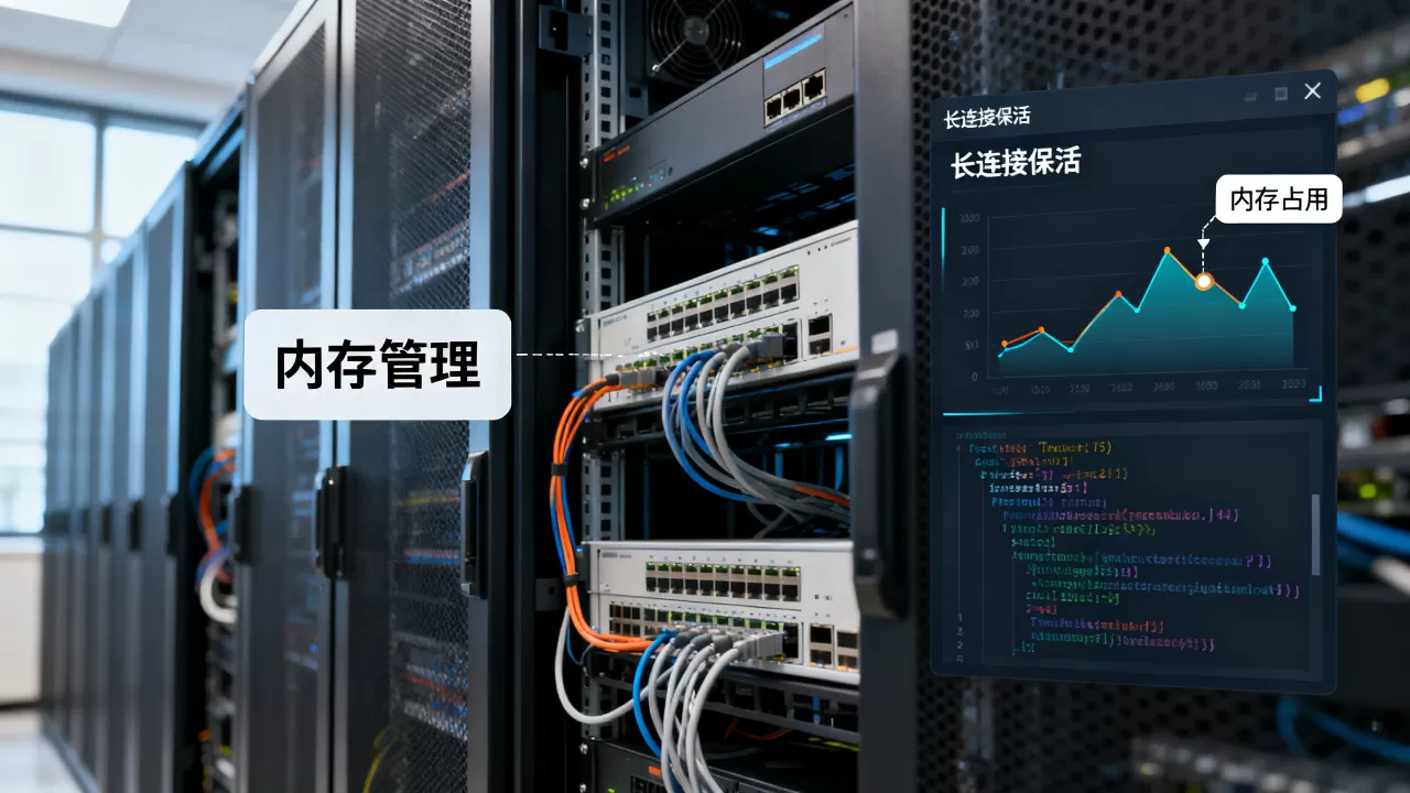网关服长连接保活怎样管理内存占用,内存占用过高怎么办? 网关服长连接保活怎样管理内存占用,内存占用过高怎么办?