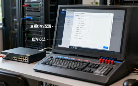 服务器配置的DNS怎么查看，查询方法是什么？