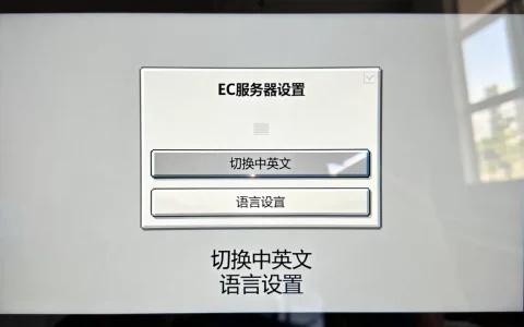 我的世界EC服务器如何切换中英文，EC服务器语言怎么设置？