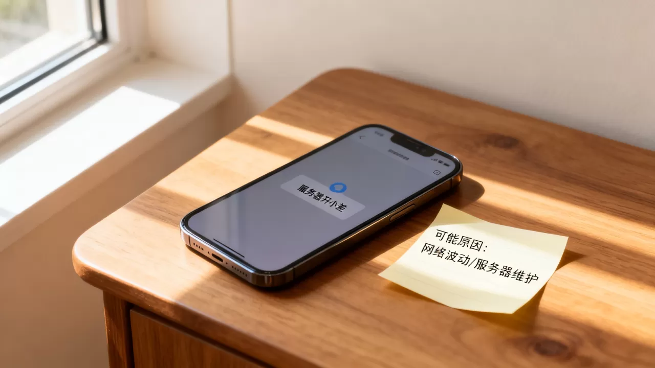 光影app显示服务器开小差怎么办,是什么原因导致的? 光影app显示服务器开小差怎么办,是什么原因导致的?