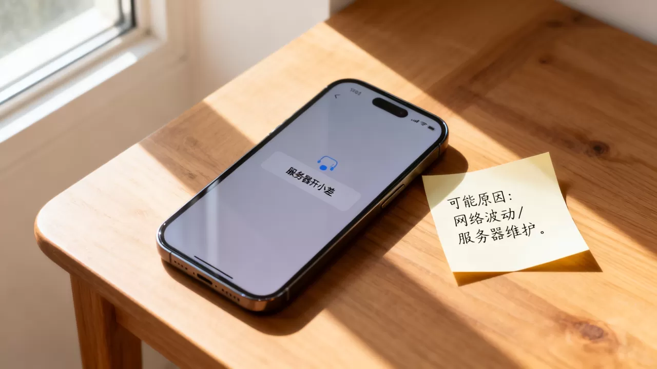 光影app显示服务器开小差怎么办,是什么原因导致的? 光影app显示服务器开小差怎么办,是什么原因导致的?