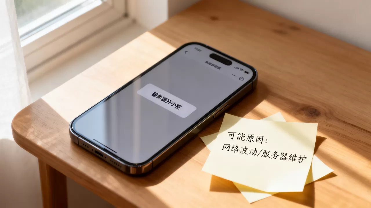 光影app显示服务器开小差怎么办,是什么原因导致的? 光影app显示服务器开小差怎么办,是什么原因导致的?