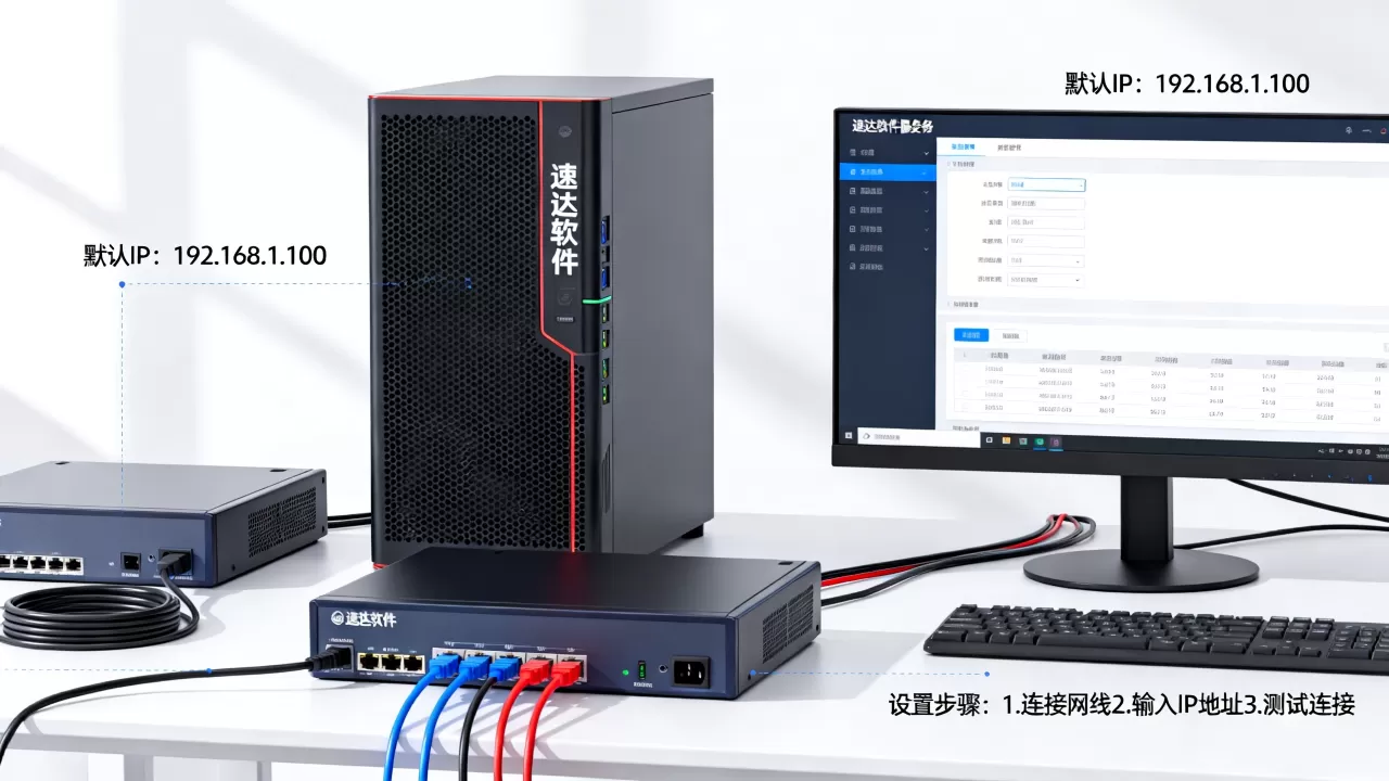 速达软件服务器默认IP是多少,怎么设置才能连接? 速达软件服务器默认IP是多少,怎么设置才能连接?