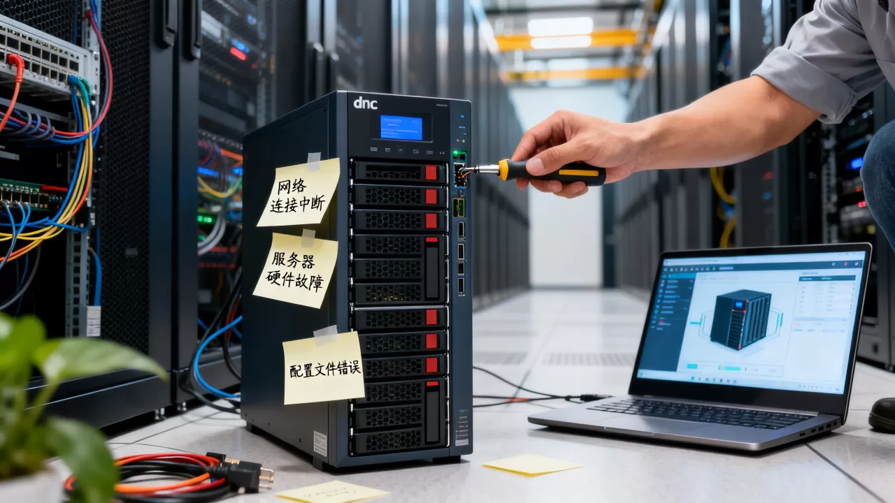 dnc服务器可能不可用怎么解决,是什么原因引起的? dnc服务器可能不可用怎么解决,是什么原因引起的?