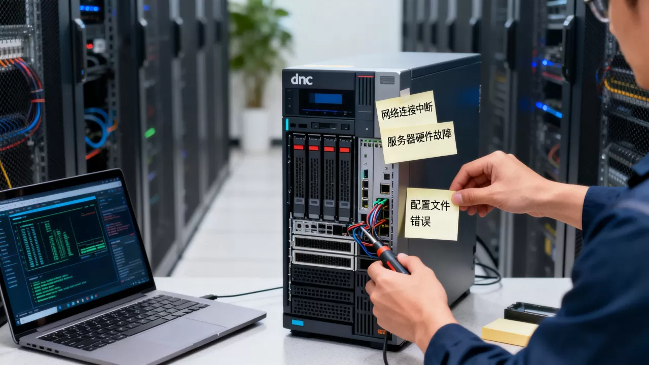 dnc服务器可能不可用怎么解决,是什么原因引起的? dnc服务器可能不可用怎么解决,是什么原因引起的?