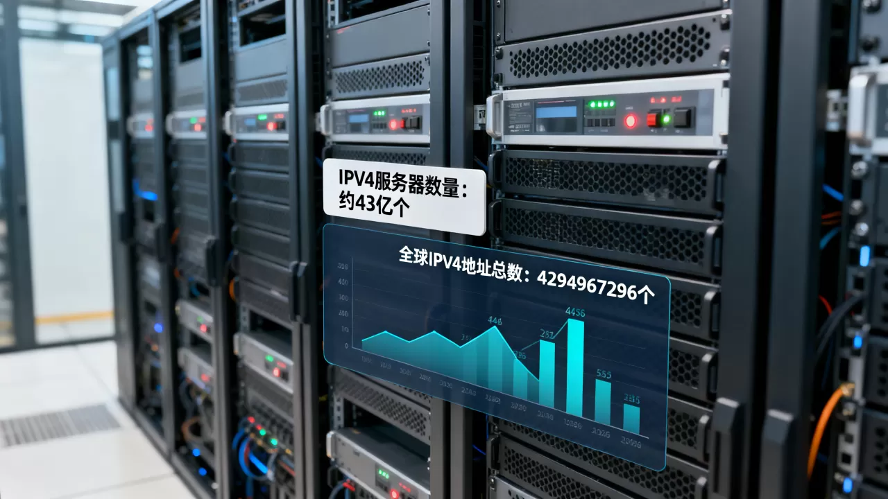 ipv4服务器有多少个,全球ipv4地址总数是多少? ipv4服务器有多少个,全球ipv4地址总数是多少?