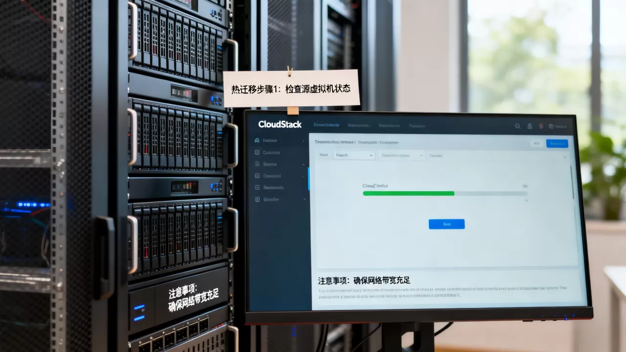 CloudStack虚拟机迁移如何实现不中断业务的高效迁移?,虚拟机热迁移步骤与注意事项 CloudStack虚拟机迁移如何实现不中断业务的高效迁移?,虚拟机热迁移步骤与注意事项