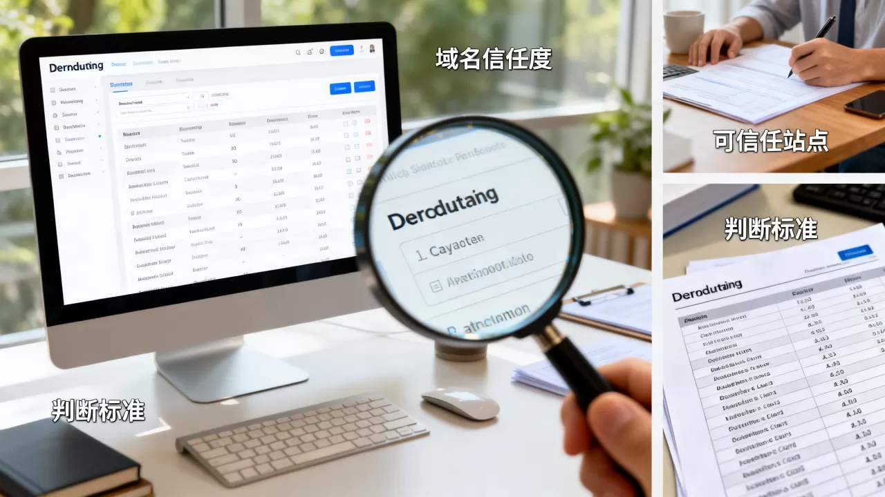 为什么说域名可信任站点根本不存在?域名信任度如何判断 为什么说域名可信任站点根本不存在?域名信任度如何判断