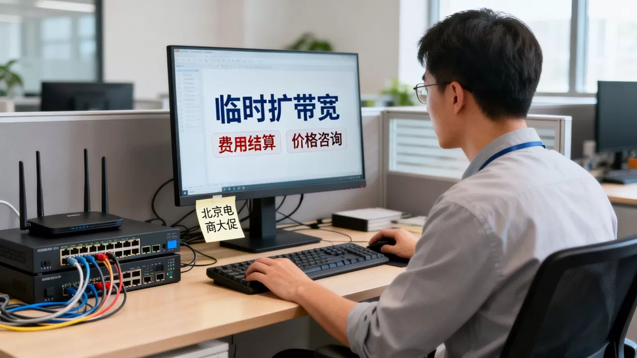 北京电商大促临时扩带宽费用怎么结,价格是多少? 北京电商大促临时扩带宽费用怎么结,价格是多少?