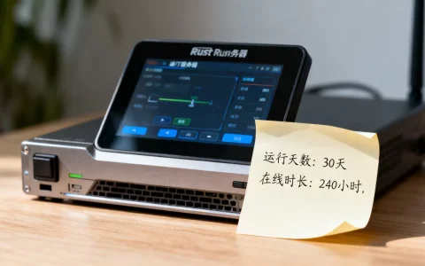 rust服务器怎样查看运行天数,服务器在线时长查询方法