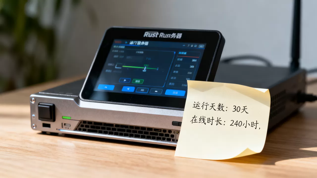 rust服务器怎样查看运行天数,服务器在线时长查询方法 rust服务器怎样查看运行天数,服务器在线时长查询方法