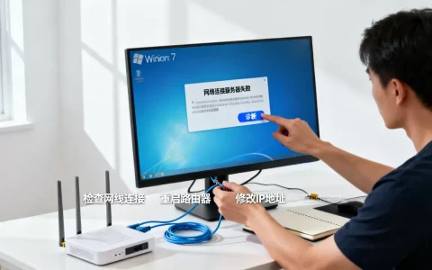 win7网络连接服务器失败怎么修复，网络连接不上怎么办