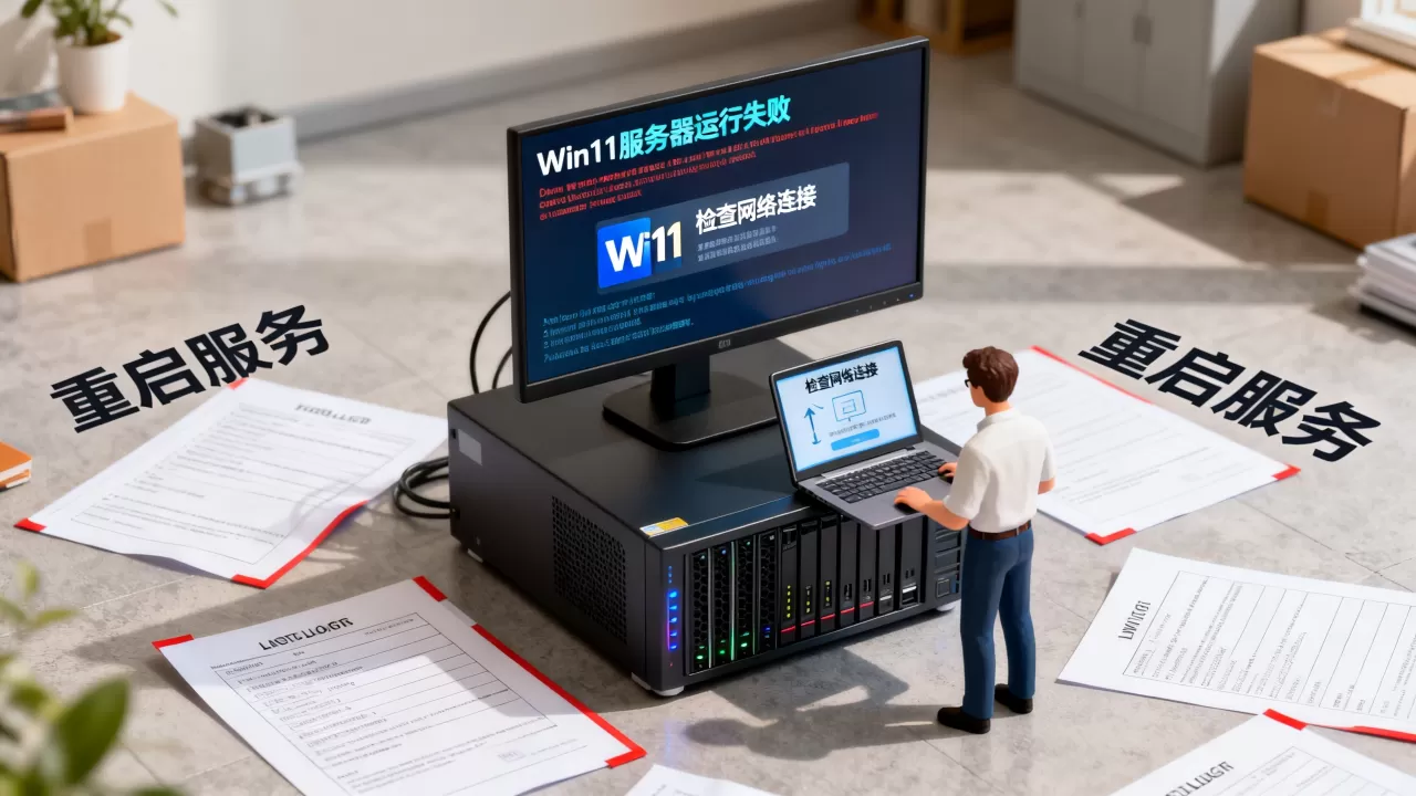 Win11服务器运行失败咋回事,Win11运行失败怎么解决? Win11服务器运行失败咋回事,Win11运行失败怎么解决?