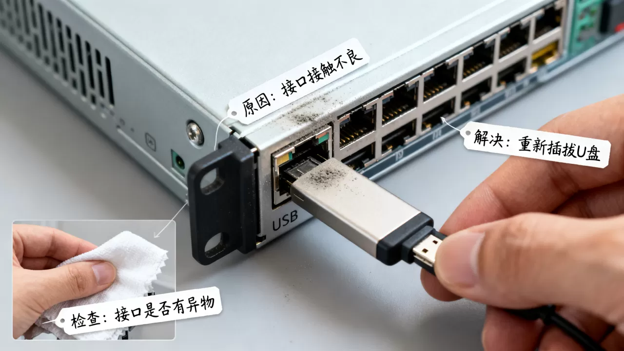 服务器上U盘不能识别是什么原因,服务器U盘无法识别怎么解决? 服务器上U盘不能识别是什么原因,服务器U盘无法识别怎么解决?