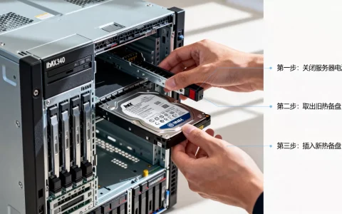ibmx3400服务器怎么换热备盘，热备盘更换步骤是什么？