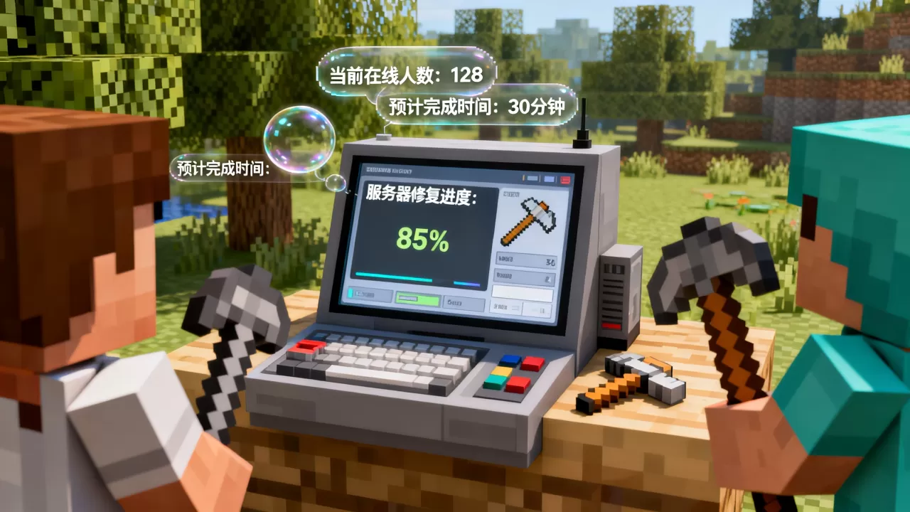 我的世界ICE服务器修复得如何,服务器还能正常玩吗 我的世界ICE服务器修复得如何,服务器还能正常玩吗