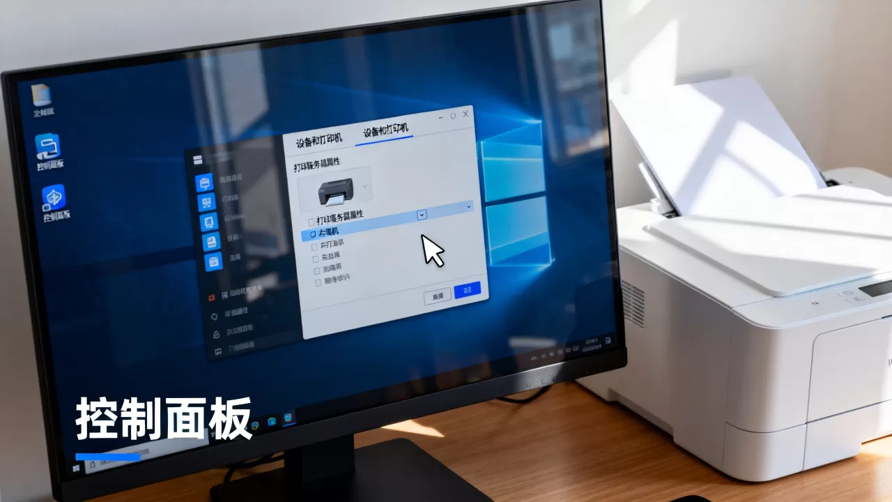 Win10打印服务器属性怎么找,在哪里设置? Win10打印服务器属性怎么找,在哪里设置?