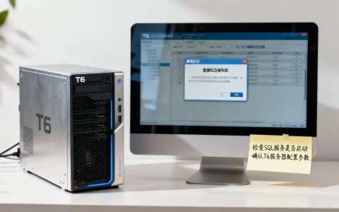 安装完SQL后T6服务器怎么配置？，数据库连接失败怎么办？