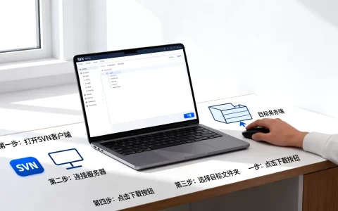SVN如何从服务器下载文件夹？，有哪些操作步骤？