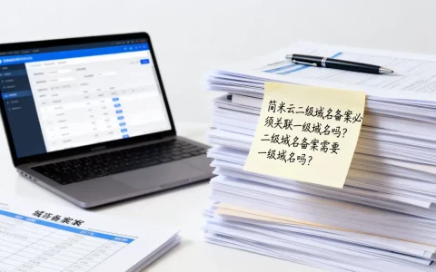 简米云二级域名备案必须关联一级域名吗？二级域名备案需要一级域名吗？