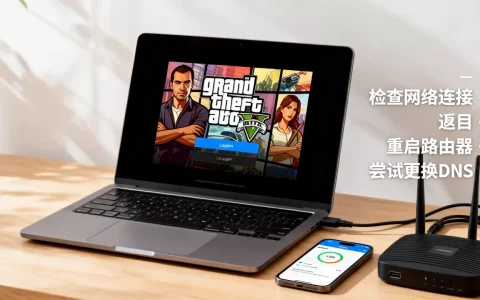GTA5服务器上不去怎么办，线上模式连不上服务器怎么解决？