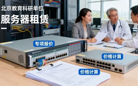 北京教育科研单位租服务器有专项报价吗，价格怎么算