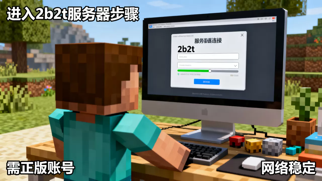我的世界怎么进入2b2t服务器?,需要什么条件? 我的世界怎么进入2b2t服务器?,需要什么条件?