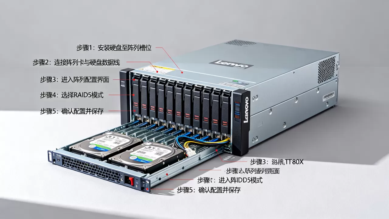 联想ts80x服务器阵列怎么做,RAID5配置步骤有哪些? 联想ts80x服务器阵列怎么做,RAID5配置步骤有哪些?