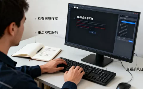 软件提示rpc服务器不可用如何解决，原因及修复方法是什么