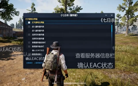 七日杀如何查看别人服务器EAC？，具体操作流程是什么？
