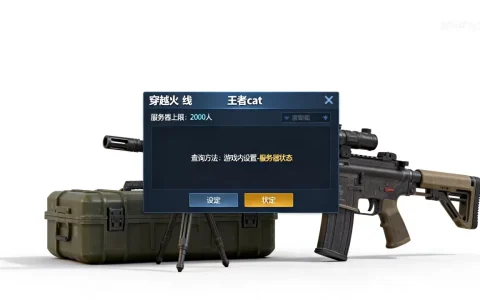 穿越火线王者cat服务器上限多少？，怎么查？