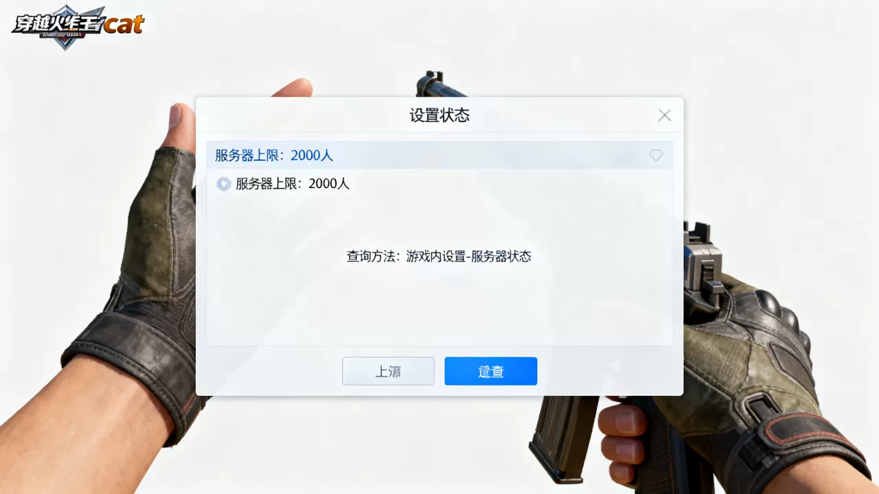 穿越火线王者cat服务器上限多少?,怎么查? 穿越火线王者cat服务器上限多少?,怎么查?